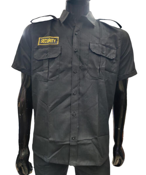 Black Security Uniform